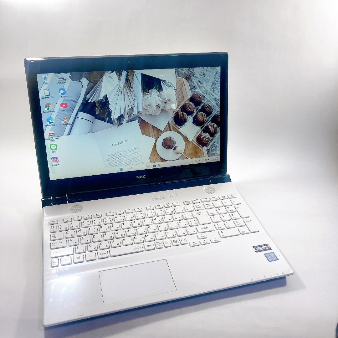 w109✨美品/メモリ16GB 快適/大画面の薄型 /Office付✨ノートPC