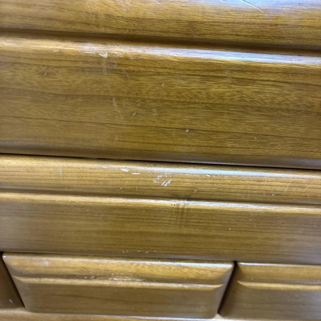 YS　大きいサイズ　木製収納チェスト　タンス　 引き出し10個