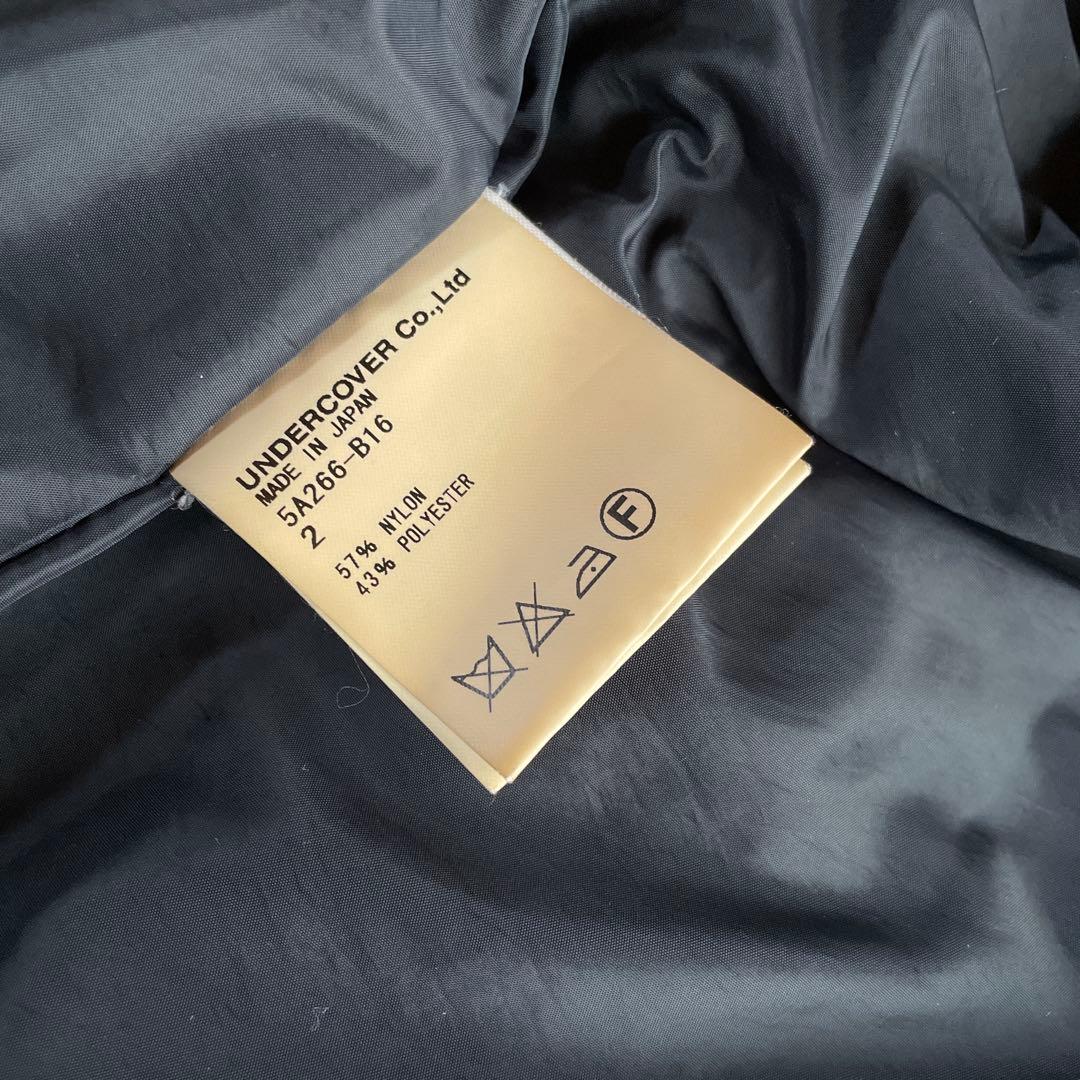 undercoverism中綿変形フードワッペン付ジャケットサイズ2