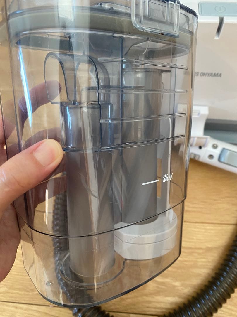 【美品/使用1回のみ】アイリスオーヤマ　リンサークリーナー　RNS-P10-W