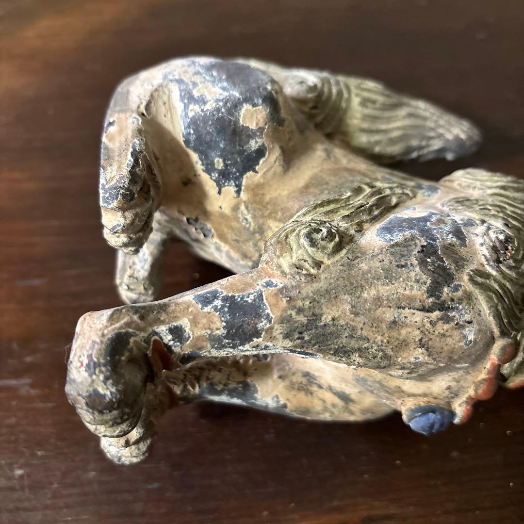 古琉球　壷屋　シーサー　狛犬　アンティーク　骨董信仰　招き猫　福助　古美術　李朝