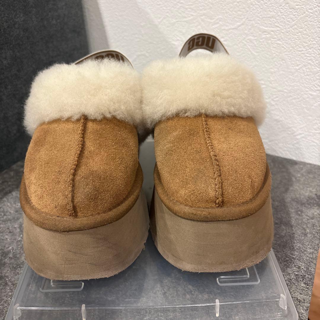 UGG ムートン　スリッポン　厚底　ファンケット
