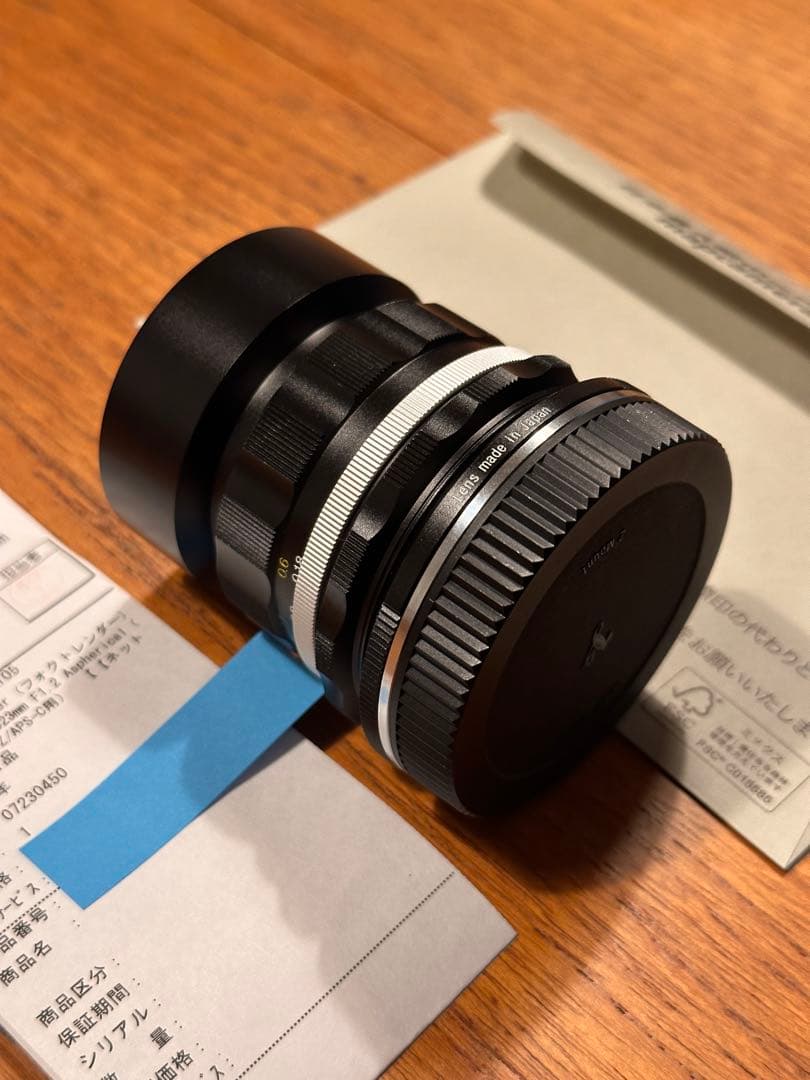 フォクトレンダー NOKTON D23mm F1.2 Aspherical