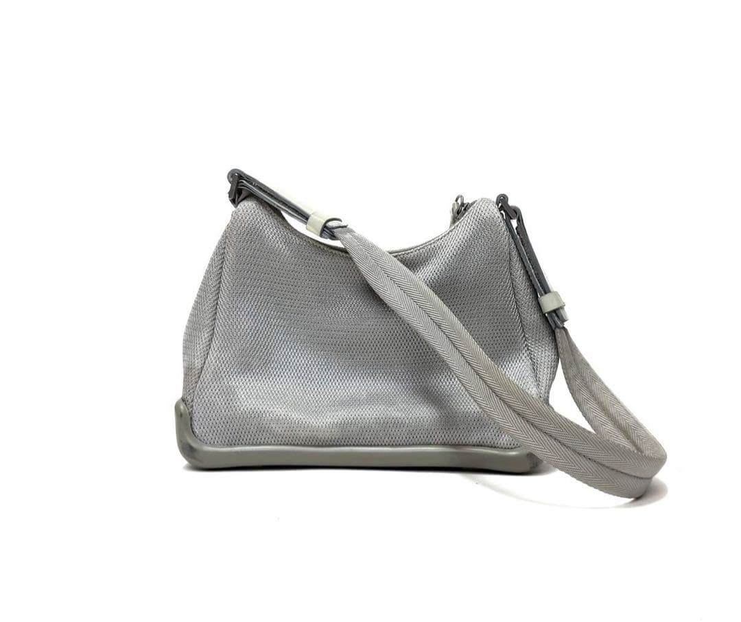 バッグ PRADA SPORT silver shoulder bag