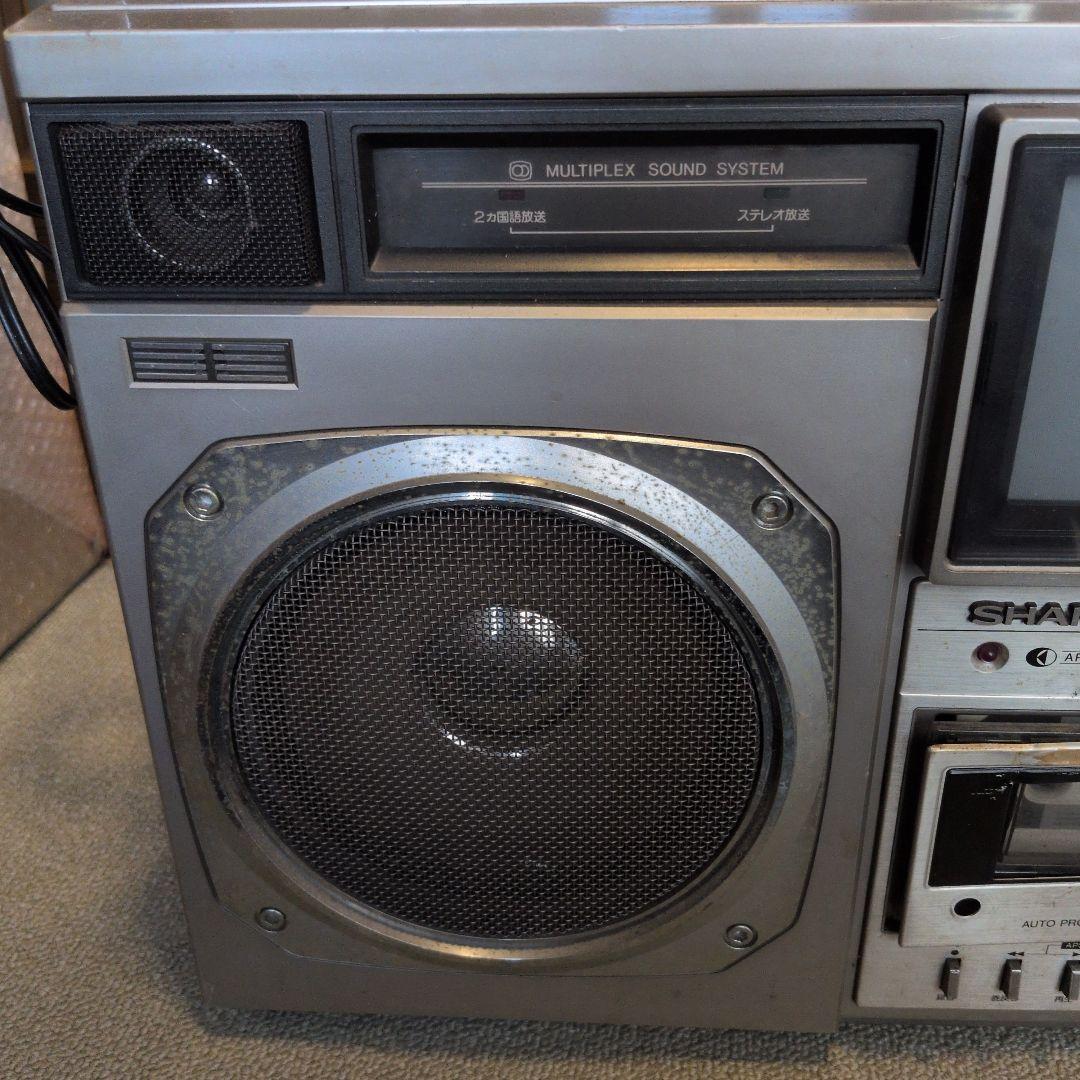 SHARP カセットデッキ　ラジオ　CT-6001