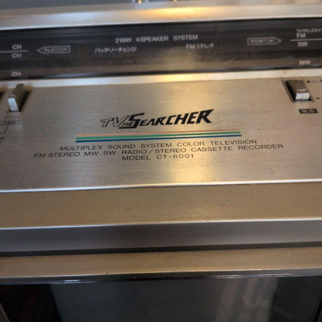 SHARP カセットデッキ　ラジオ　CT-6001