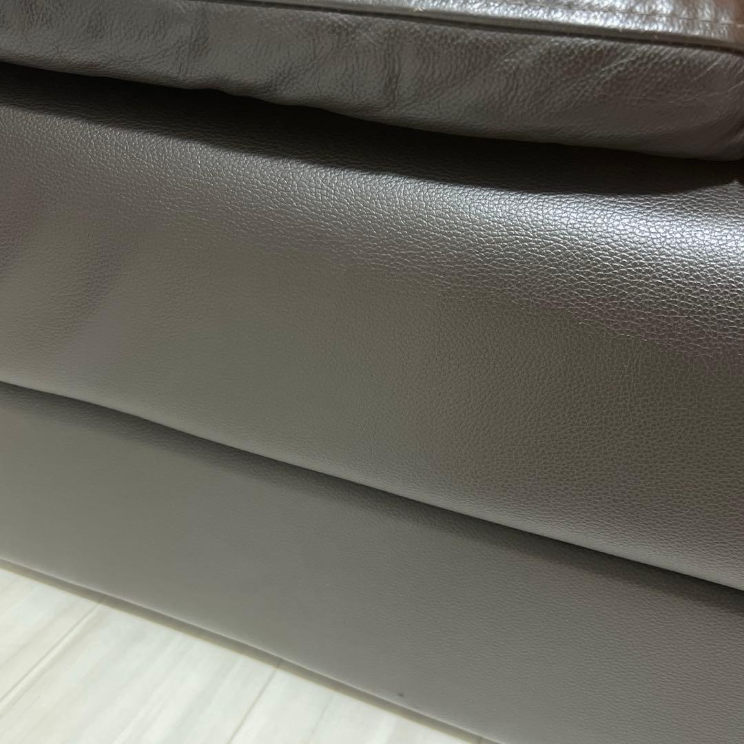 即日発送　ニトリ　三人掛けソファ　ブラック