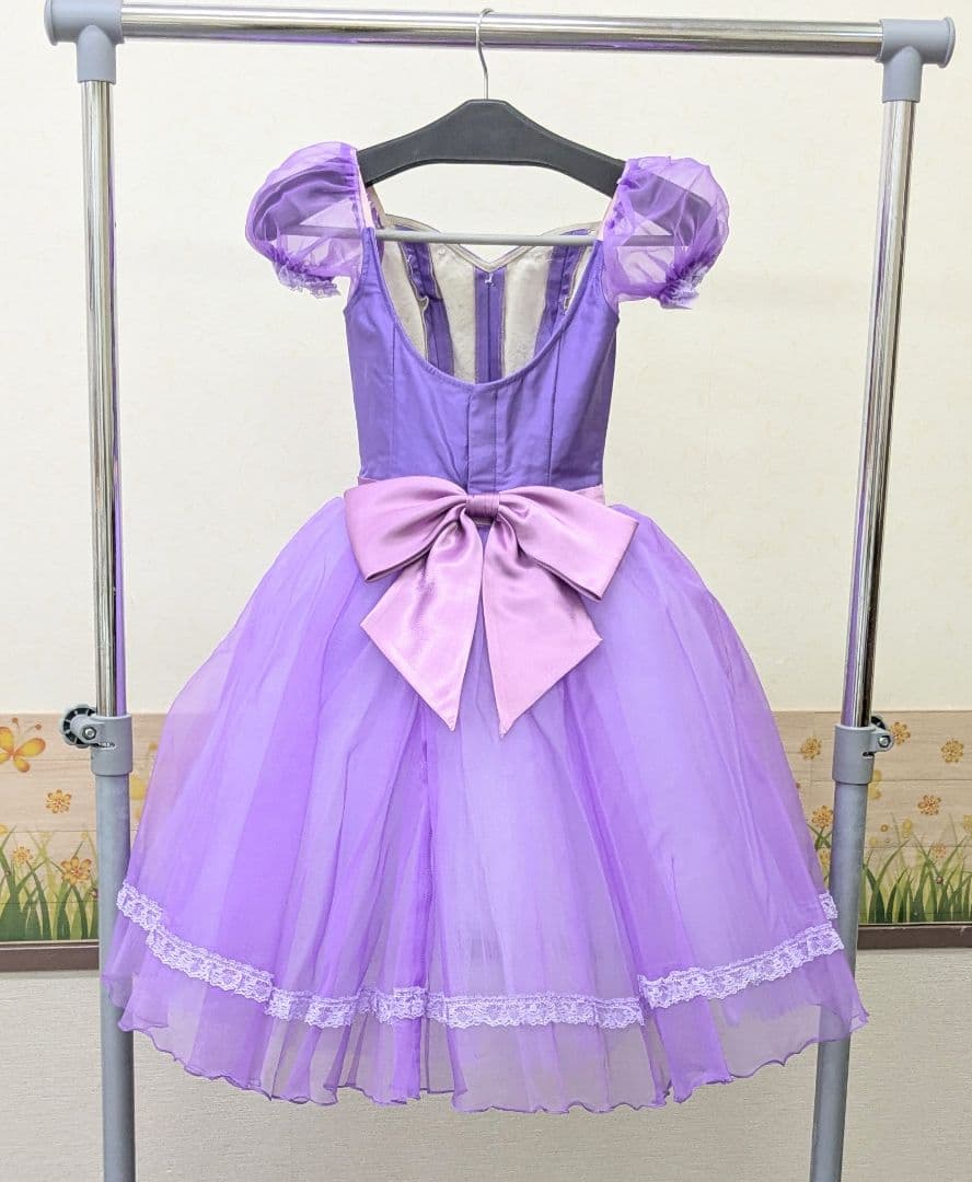 バレエ衣裳/ジュニア 6着セット 頭飾り付き