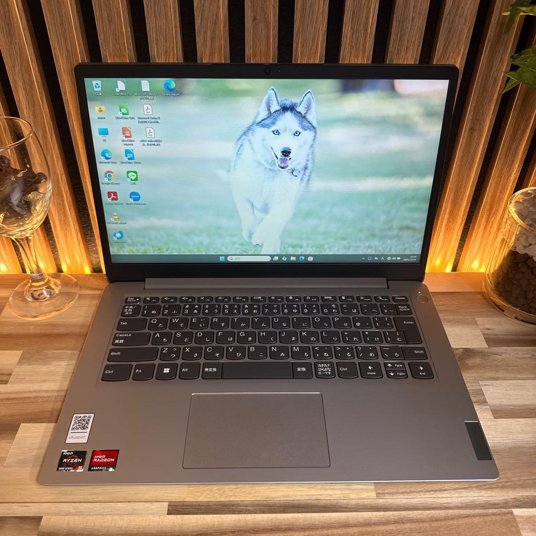 2022年モデル‼️IdeaPad☘Ryzen 5☘フルHD☘人気ノートパソコン
