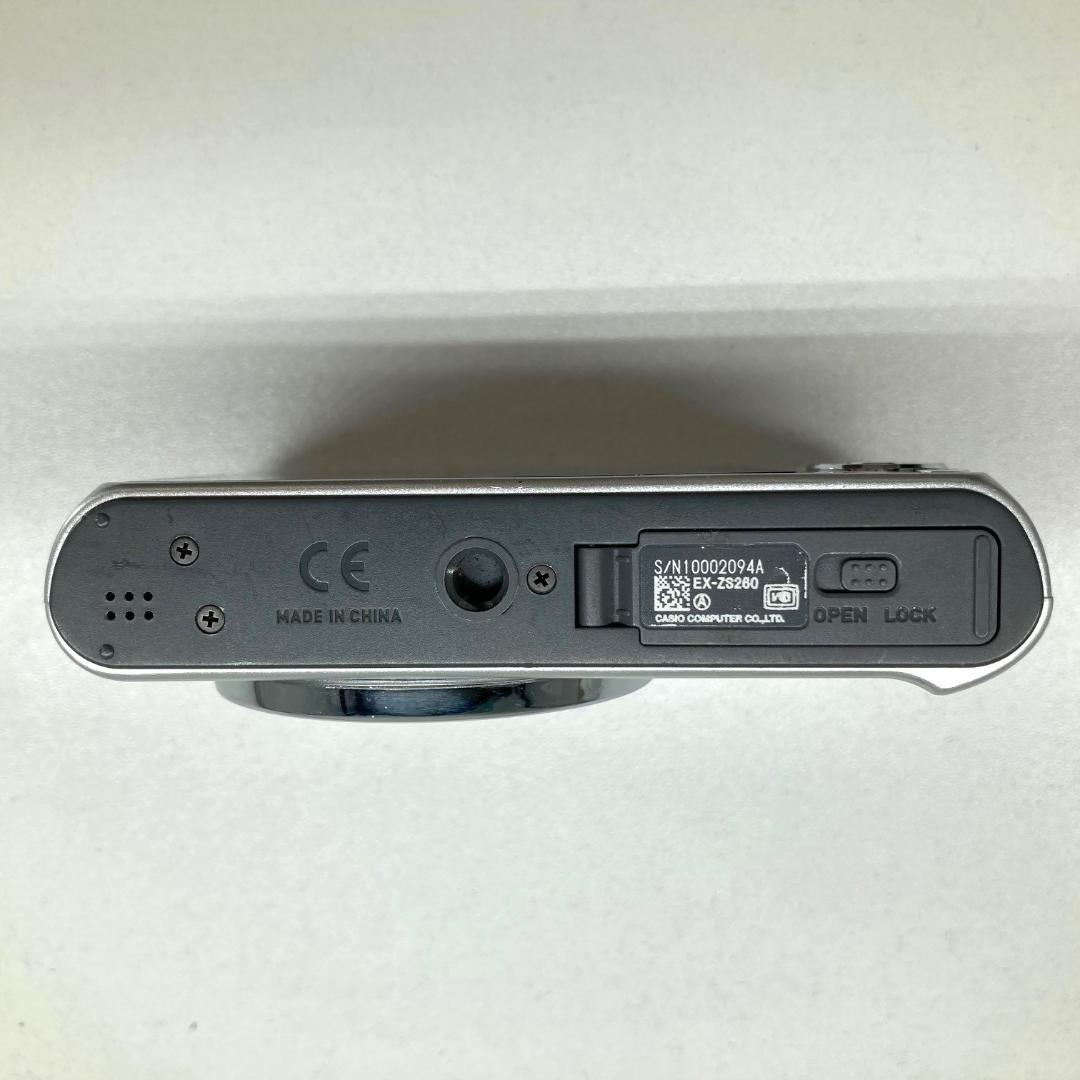 CASIO カシオ　コンパクトデジタルカメラ　EXILM　EX-ZS260