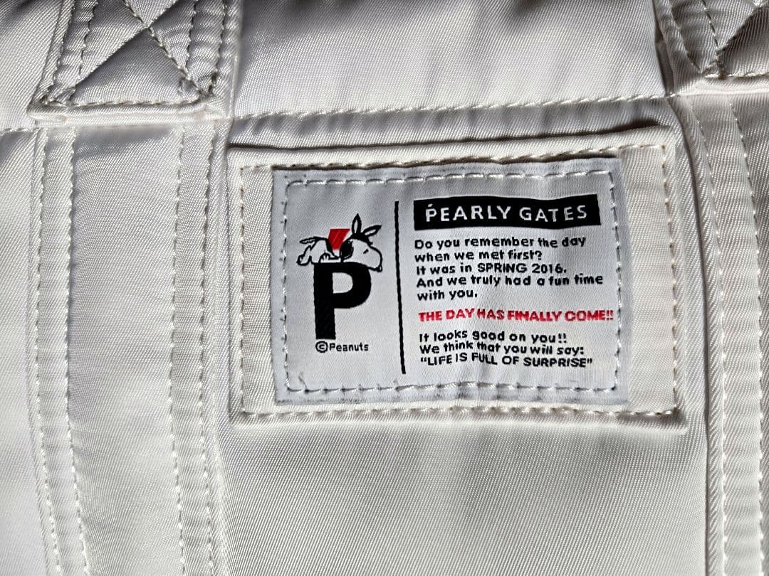 ❣️美品❣️★完売品★パーリーゲイツ SNOOPYコラボワッペン カートバッグ