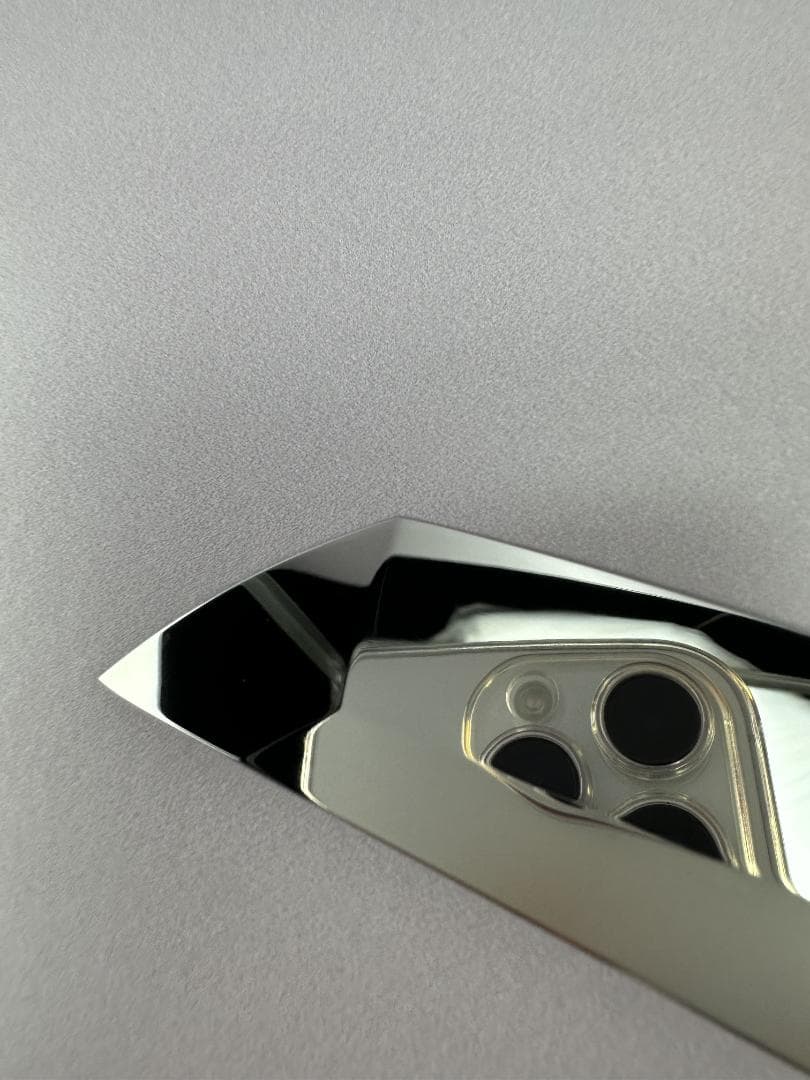 5559 先丸柳刃包丁 尺 ウルトラ鏡面仕上げ 刺身包丁 人工象牙黒三本巻八角柄