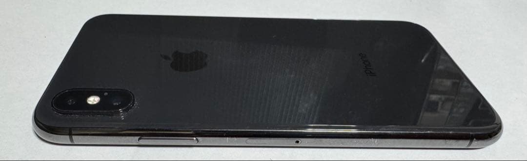 【バッテリー新品】Apple iPhone X スペースグレー 本体 256GB