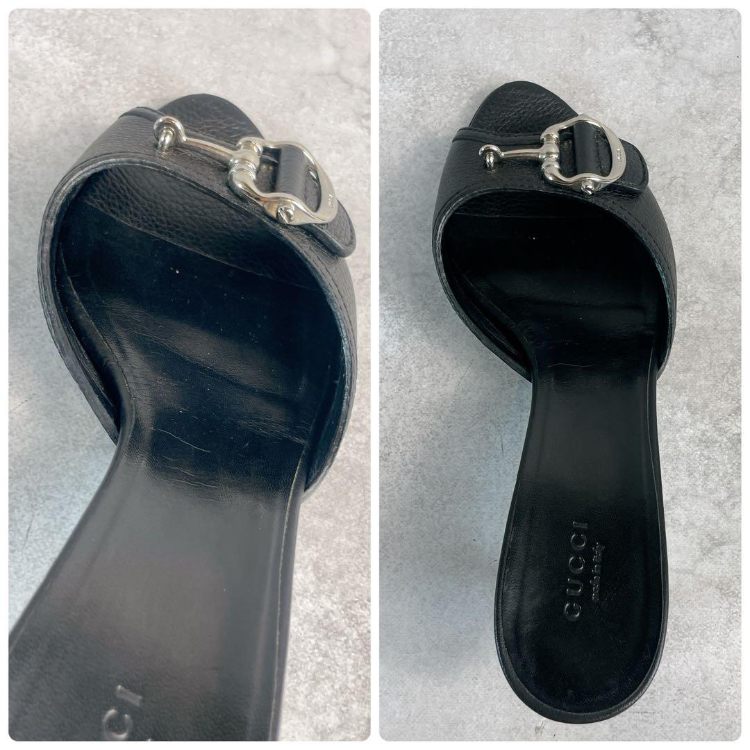 靴 Vintage Gucci Horsebit Sandals 38 1/2