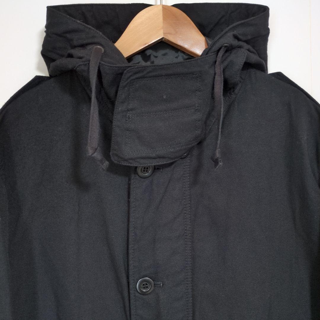【専用】コムデギャルソンオム　AD2015　モッズコート　黒　フード　　L