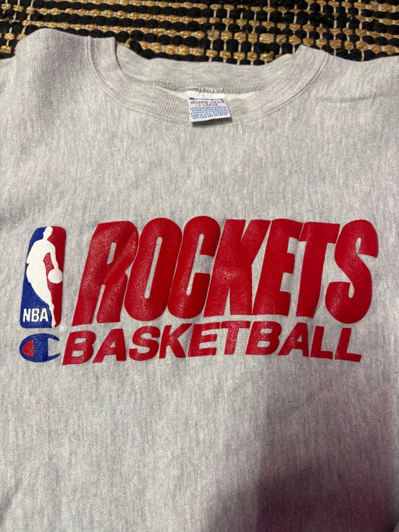 Champion Houston Rockets スウェットシャツ