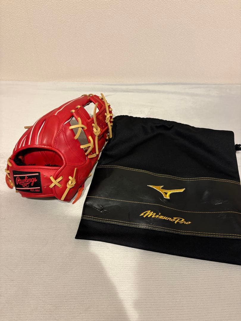Rawlings Wizard軟式内野用グローブ袋付き