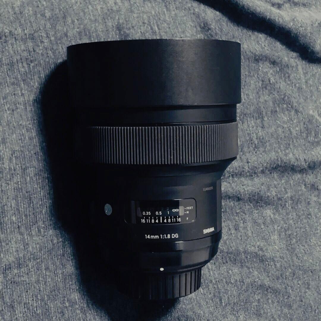 SIGMA 14F1.8 DG HSM/N Nikon Fマウント