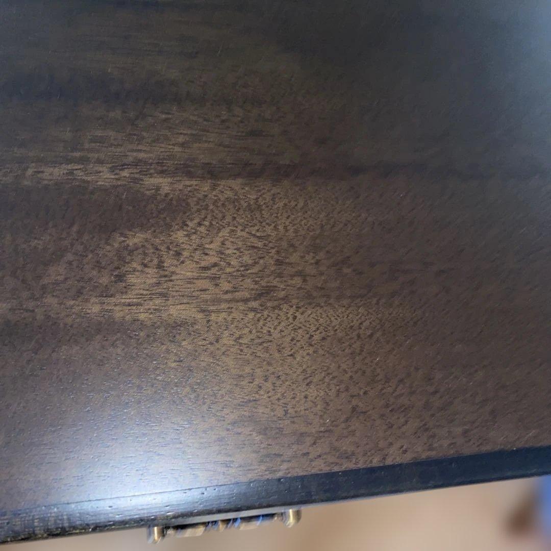 美品　アンティーク調チェスト　ダークブラウン　W44×D45×H148