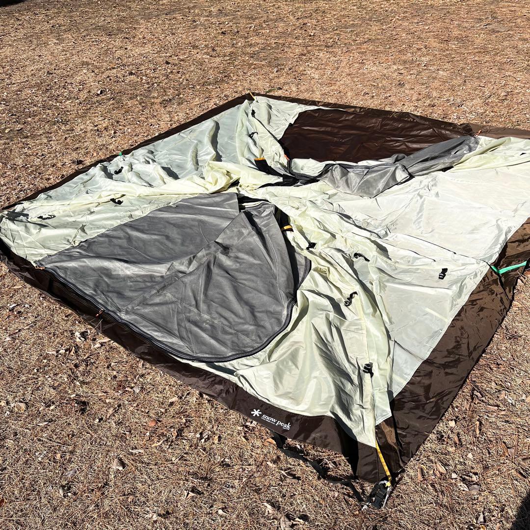 【美品】 peak スノーピーク アメニティドームM　フロアマット付