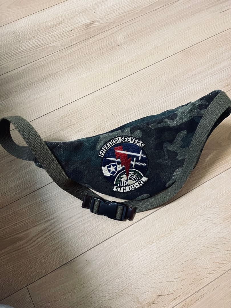 美品 Polo Ralph Lauren 迷彩 ボディバッグ