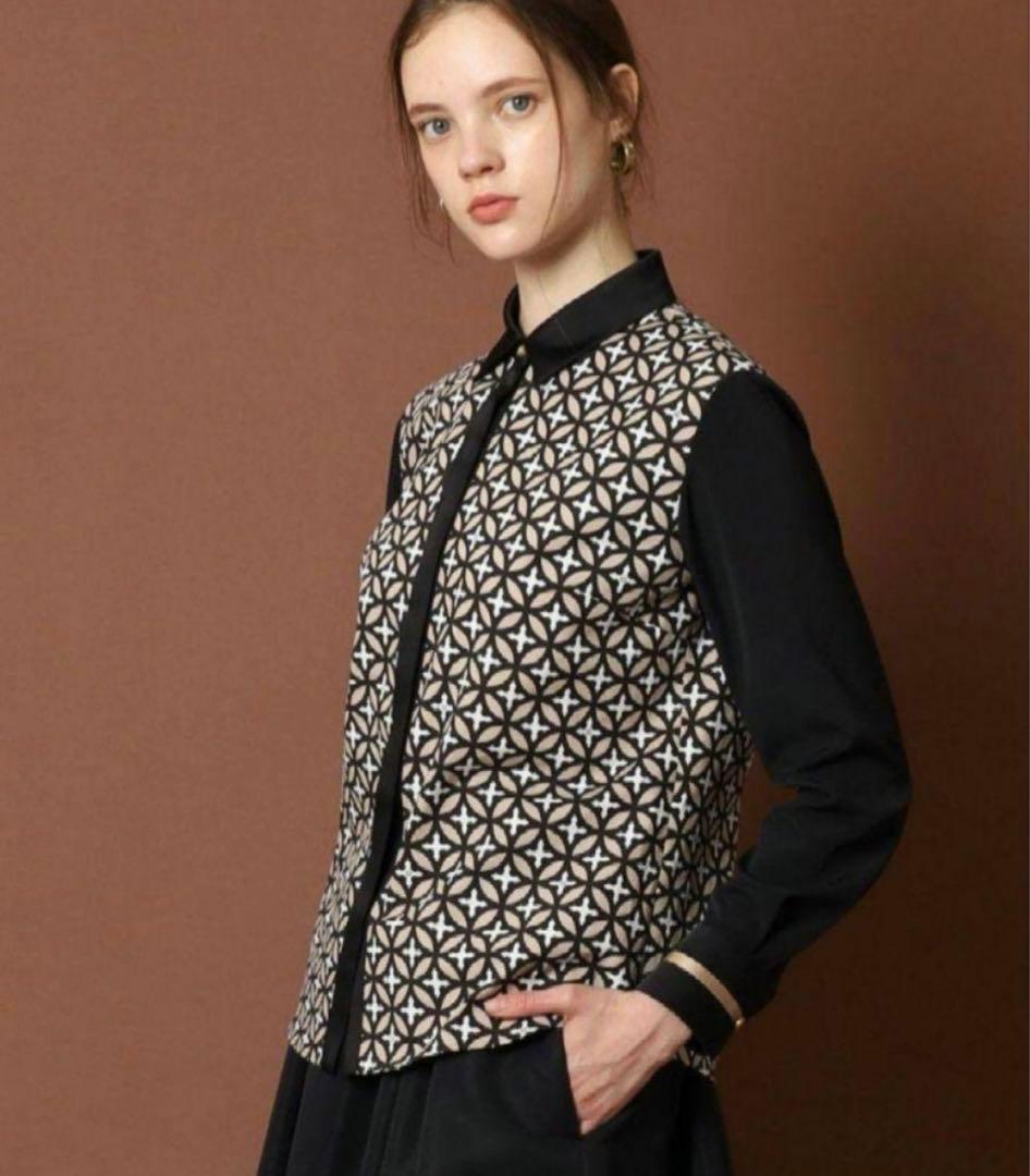 ドレステリア オーバーラップサークルシャツ DRESSTERIOR