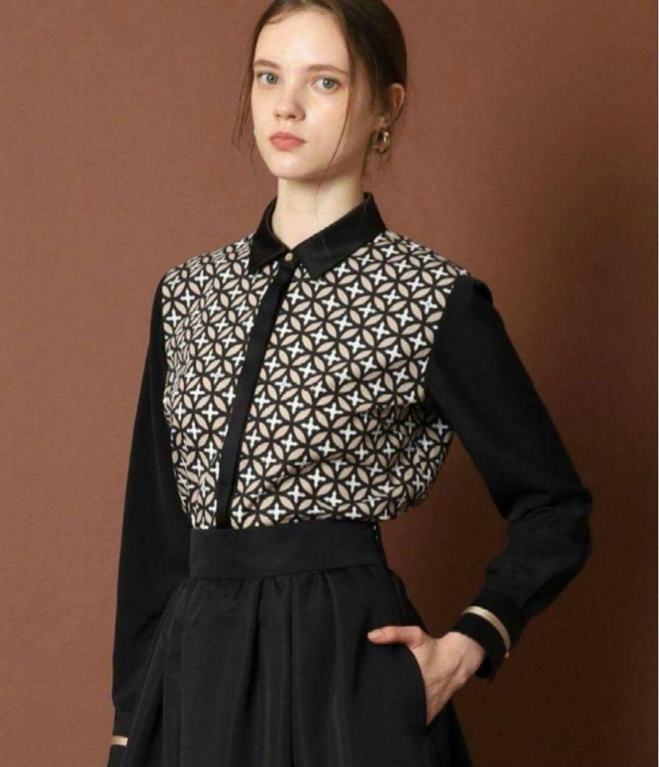 ドレステリア オーバーラップサークルシャツ DRESSTERIOR