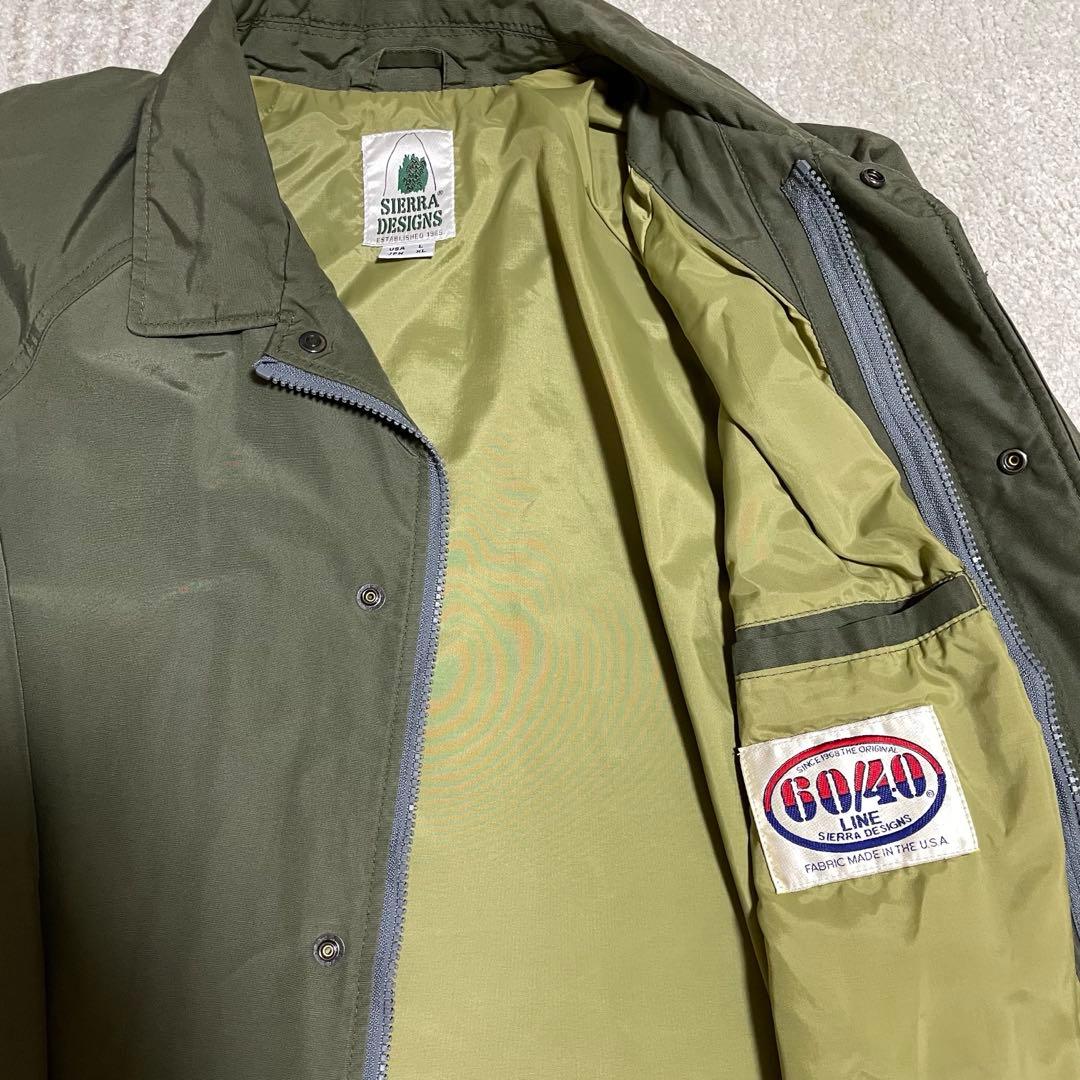 【美品】シェラデザイン USA製 60/40 タコマコート メンズ