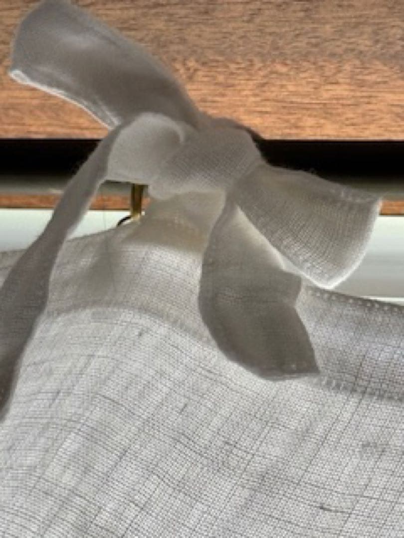 *️⃣プロフ必読❣️アンティークフランス リネンカーテン レース