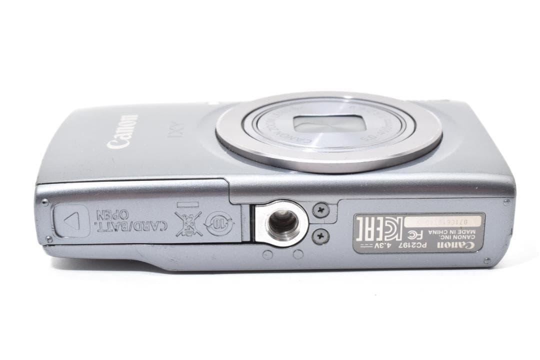 良品☆Canon IXY150コンパクトデジタルカメラ　シルバー#1956