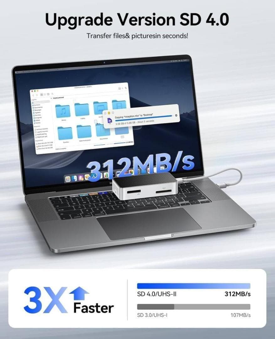 ORICO カードリーダー CFexpress Type B/ A/SD/TF