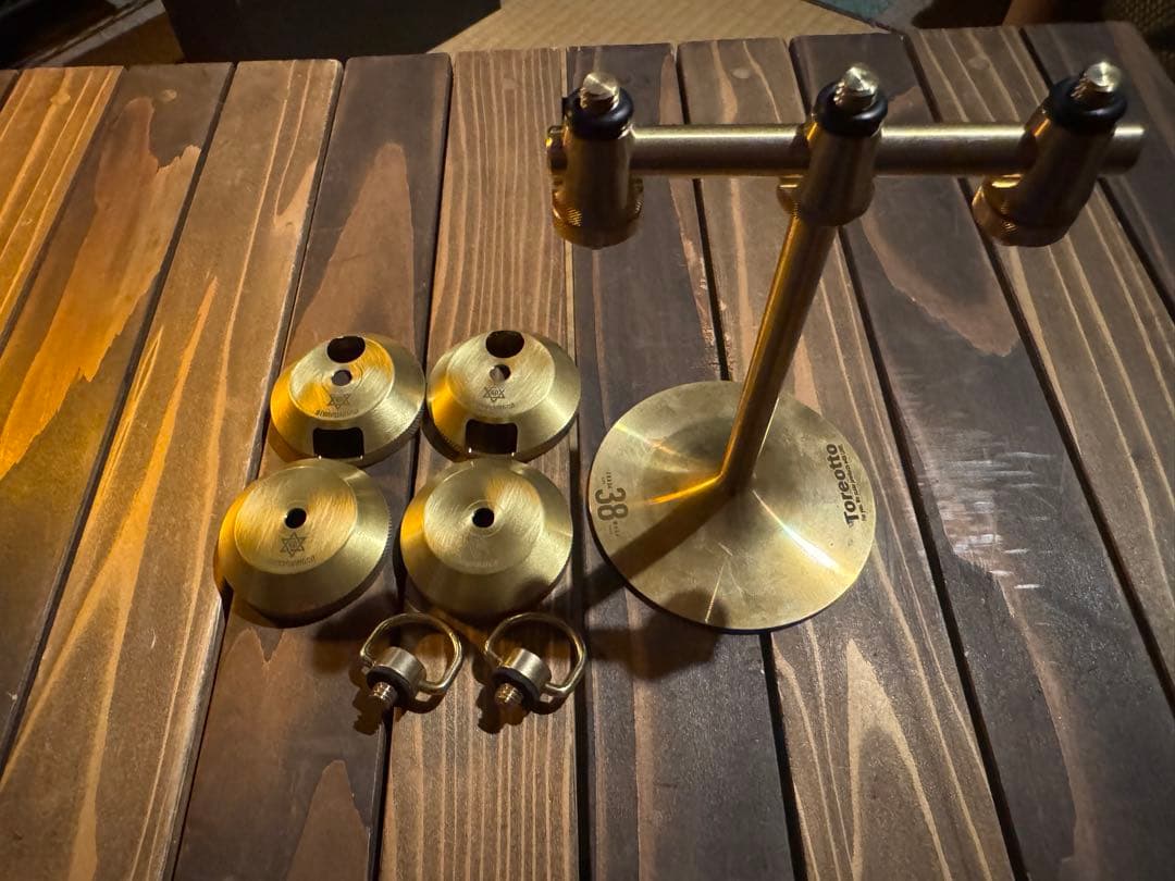 38explore ASINOBASE二股セット　38灯　真鍮製