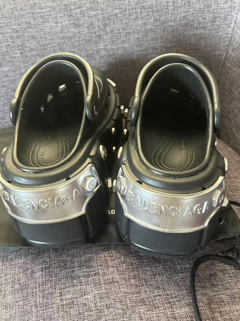 未使用 BALENCIAGA ×Crocs HARDCROCS サンダル 38