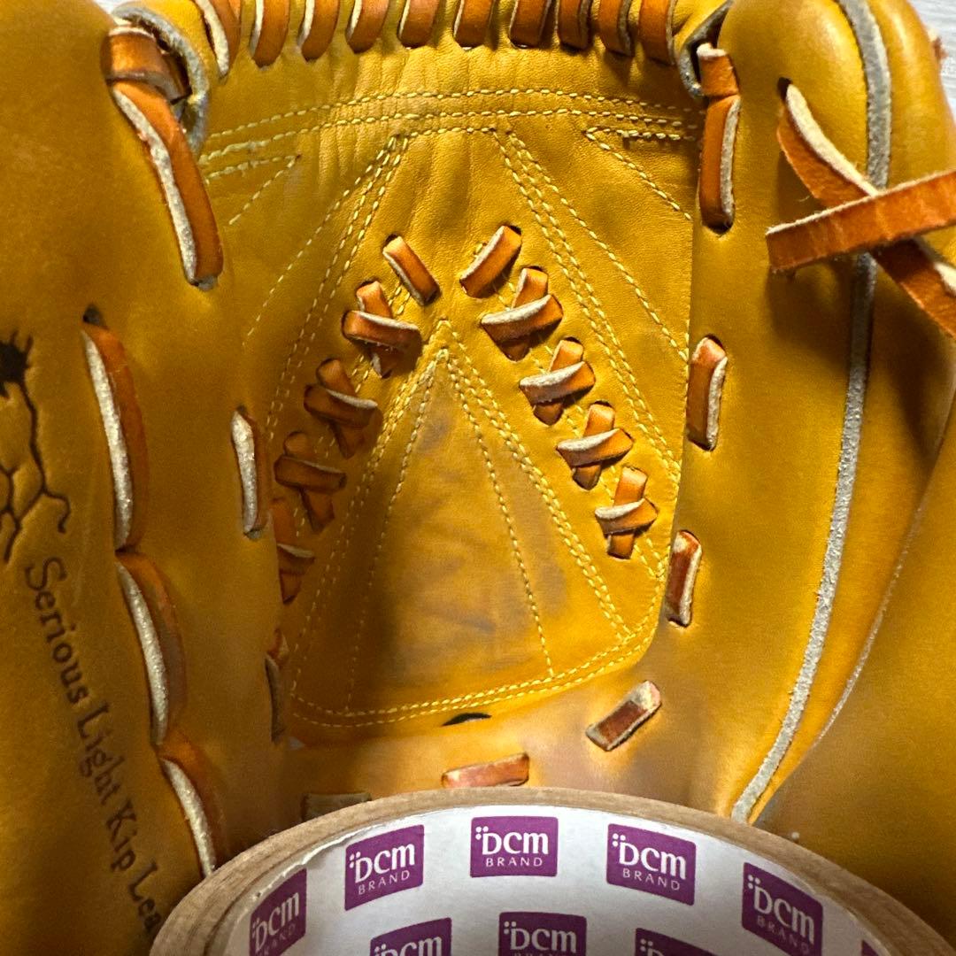 Mizuno Pro 軟式グローブ イエロー 収納袋付き