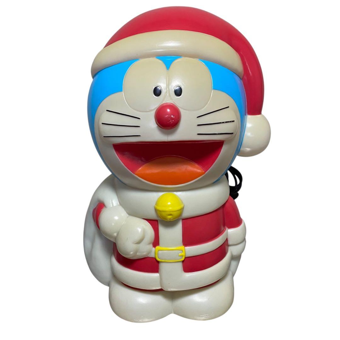 【希少品】ドラえもん　サンタ　クリスマス　置物　イルミネーション