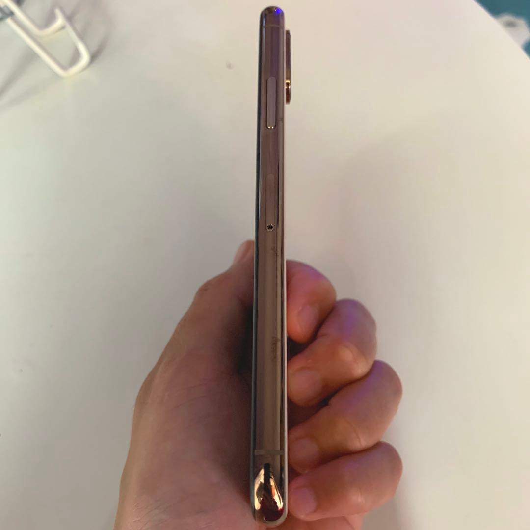 値下げ美品 Apple SIMフリー iPhoneXS 64GB ゴールド