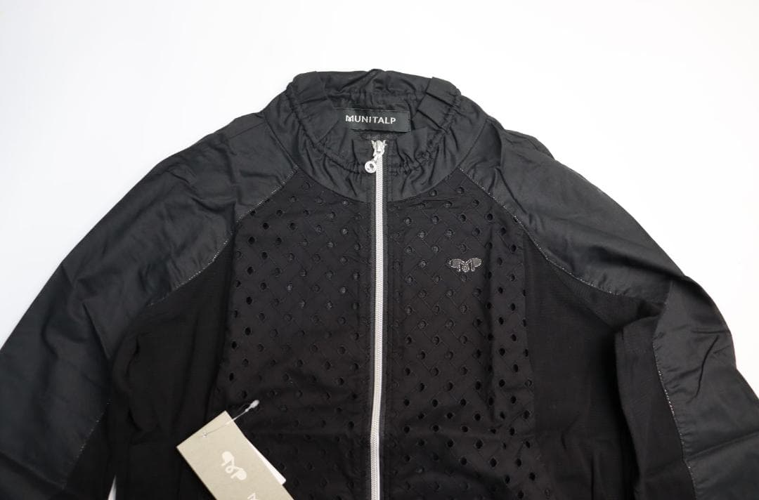定価約4.6万円 新品 MUNITALP アイレット刺繍 ブルゾン ゴルフウェア