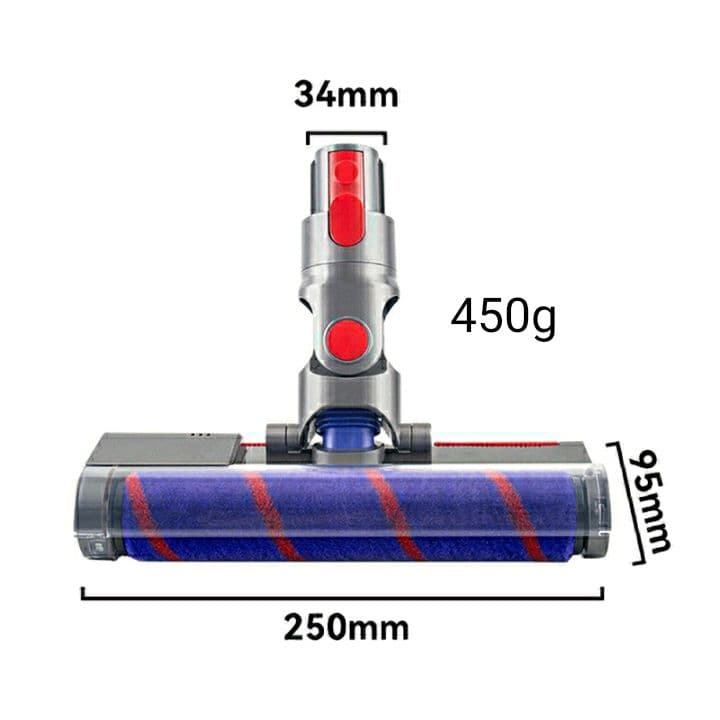 グリーンレーザー照射 スリムソフトローラークリーナーヘッド  軽量、小型