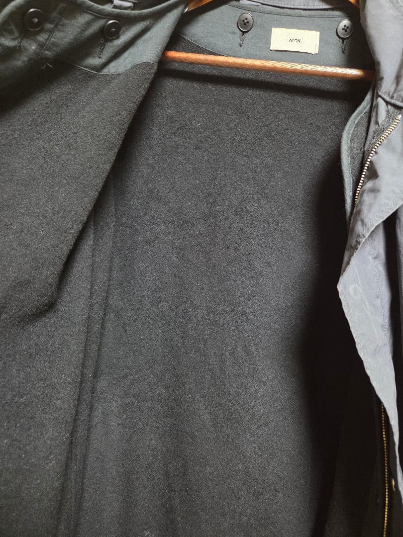 ATON ショートモッズコート