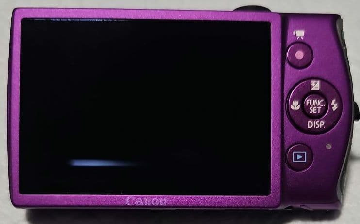 キャノン Canon IXY 600F パープル コンパクトデジタルカメラ 中古