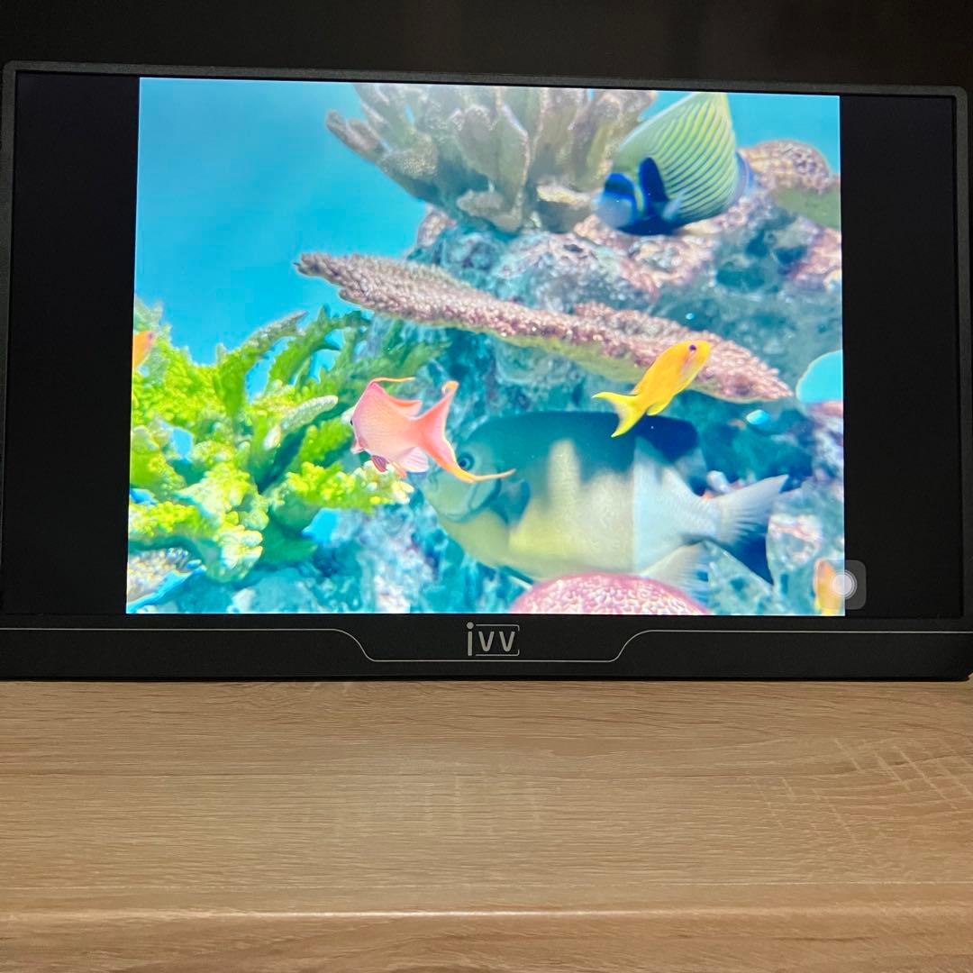 モバイルモニター IVV モバイルディスプレイ 15.6インチ 4K 解像度