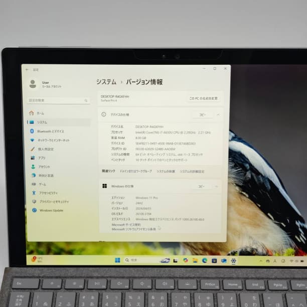 i7モデル★ バッテリー◎ Surface Pro4 SSD256GB オフィス