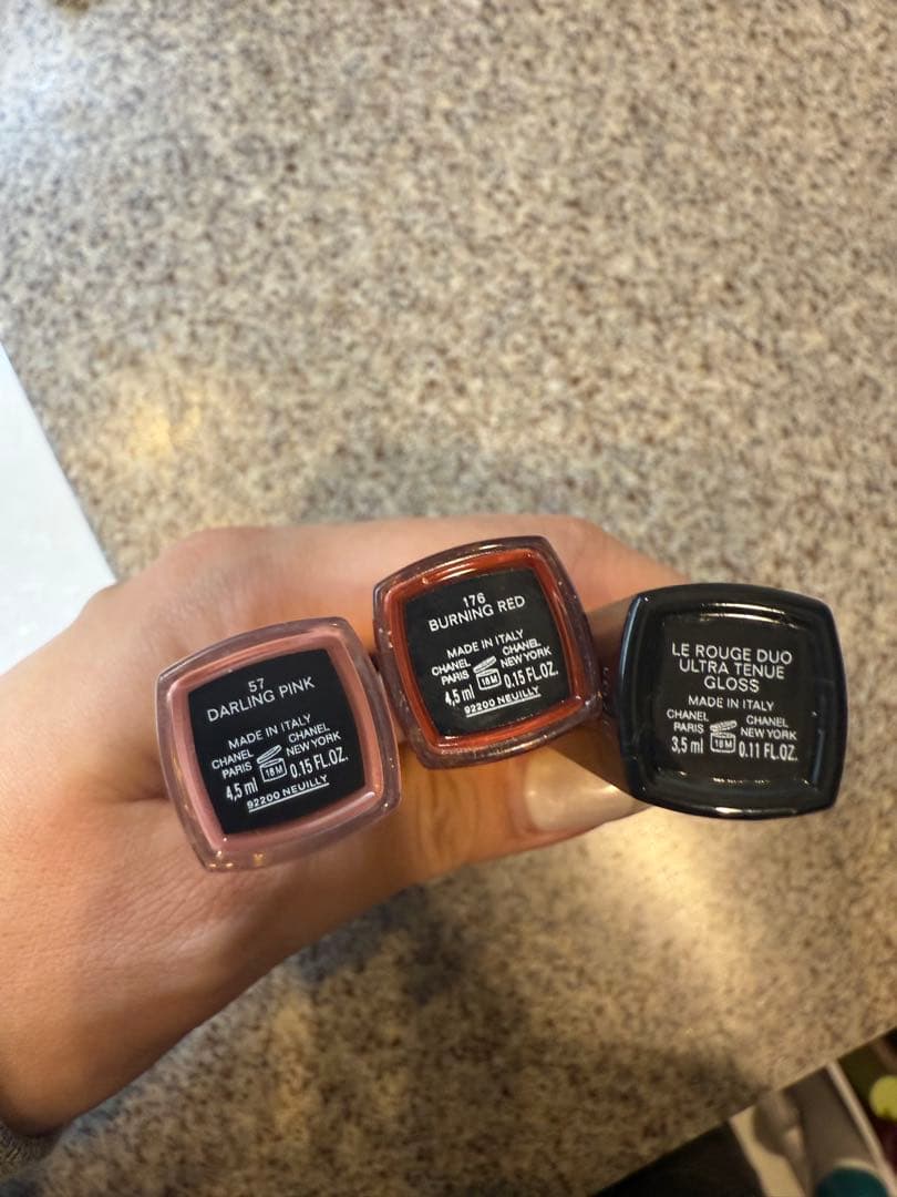 試し塗りのみ CHANEL ティント