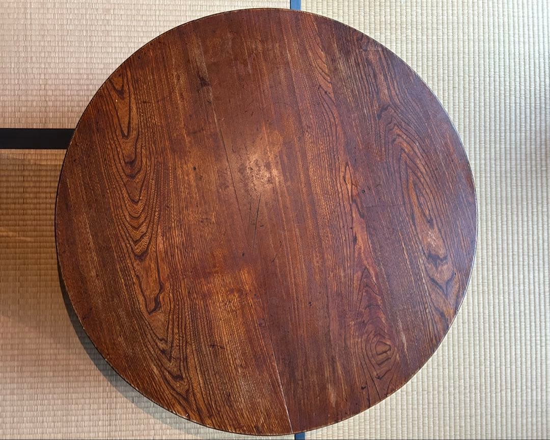 ちゃぶ台　古道具　直径86.5cm