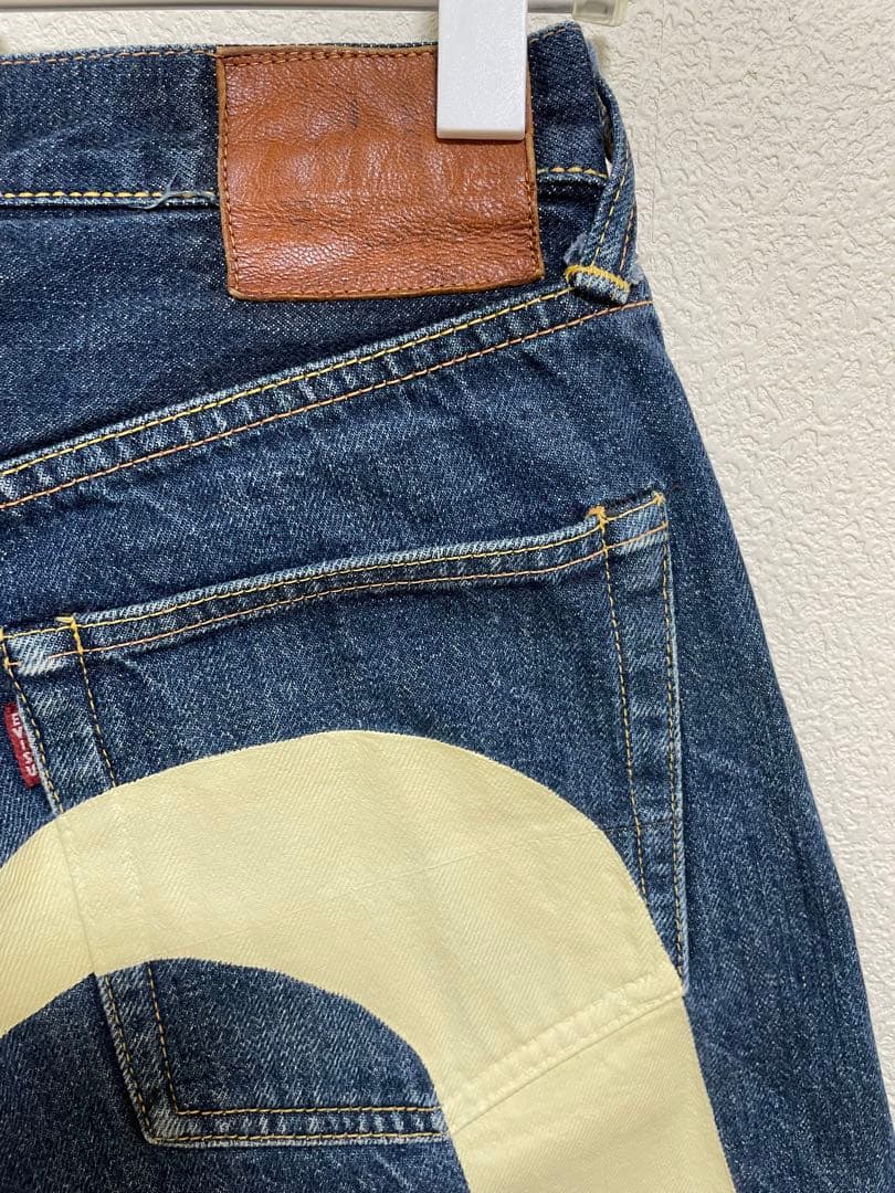 EVISU No.1 Lot.2000 W30×35 ホワイト大黒　日本製カモメ