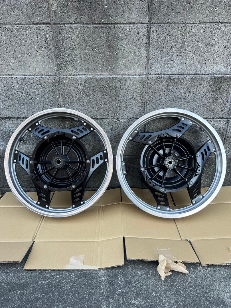 CBX400F ホイール　前後セット