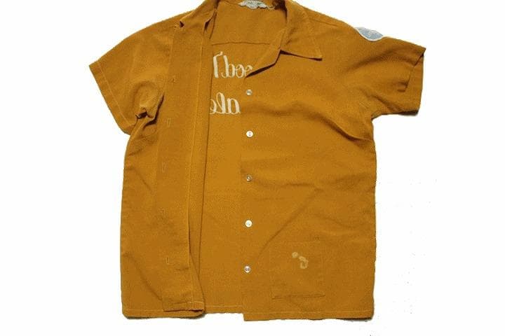 70's ANGEL TOWN エンジェルタウン ボウリングシャツ HB45