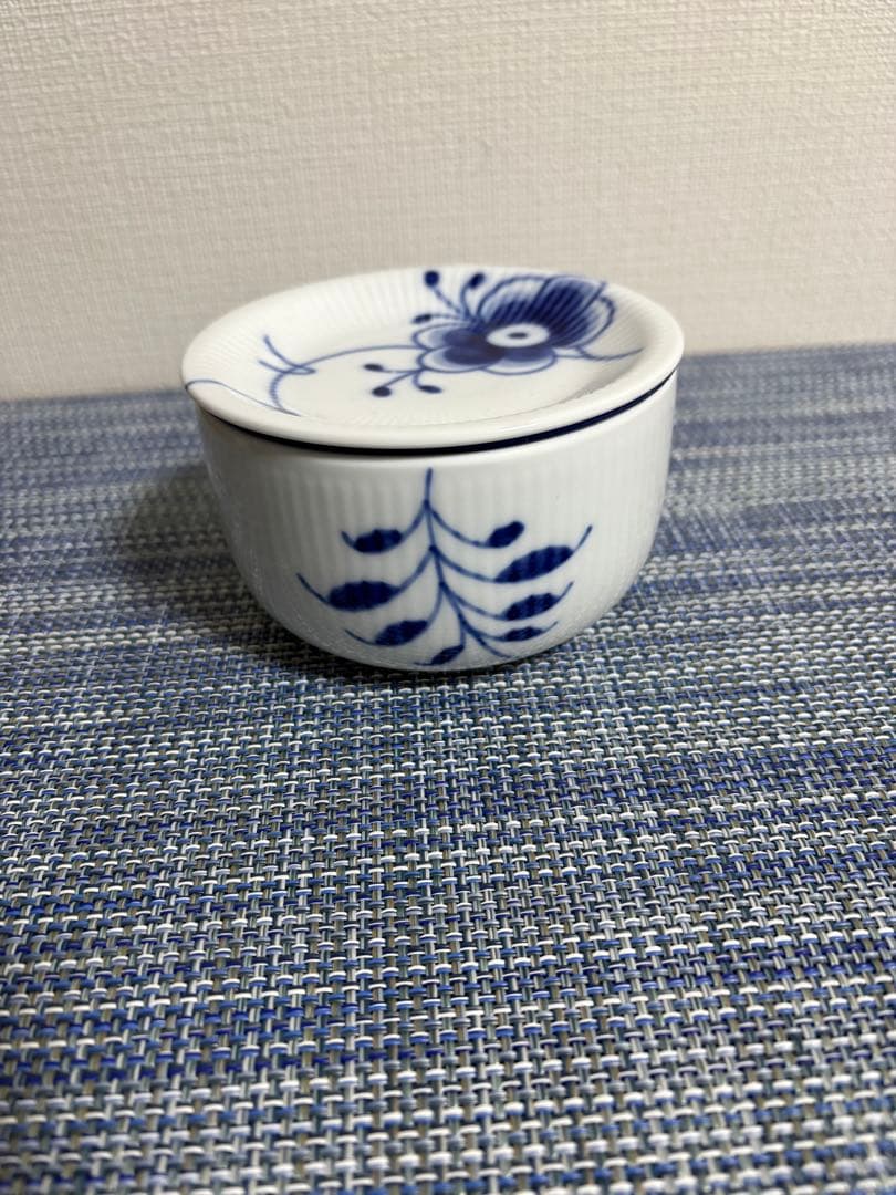 ロイヤルコペンハーゲン ブルーフルーテッド メガ コンテナー S