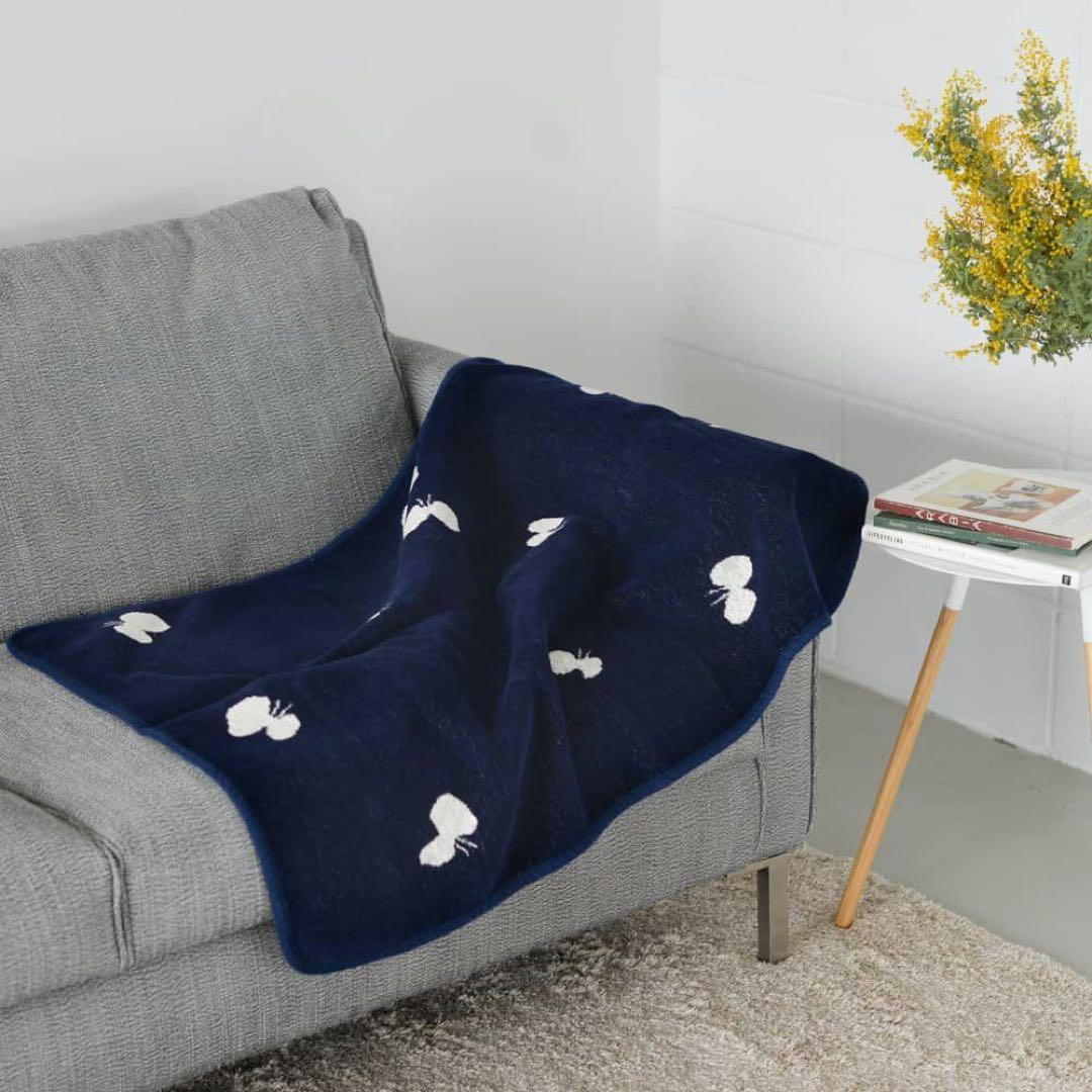 KLIPPAN mina perhonen コットンブランケット ミニ