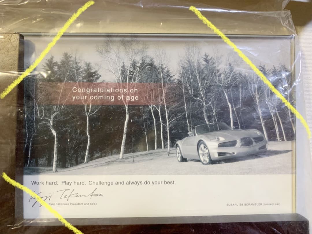 SUBARU  フォトフレーム